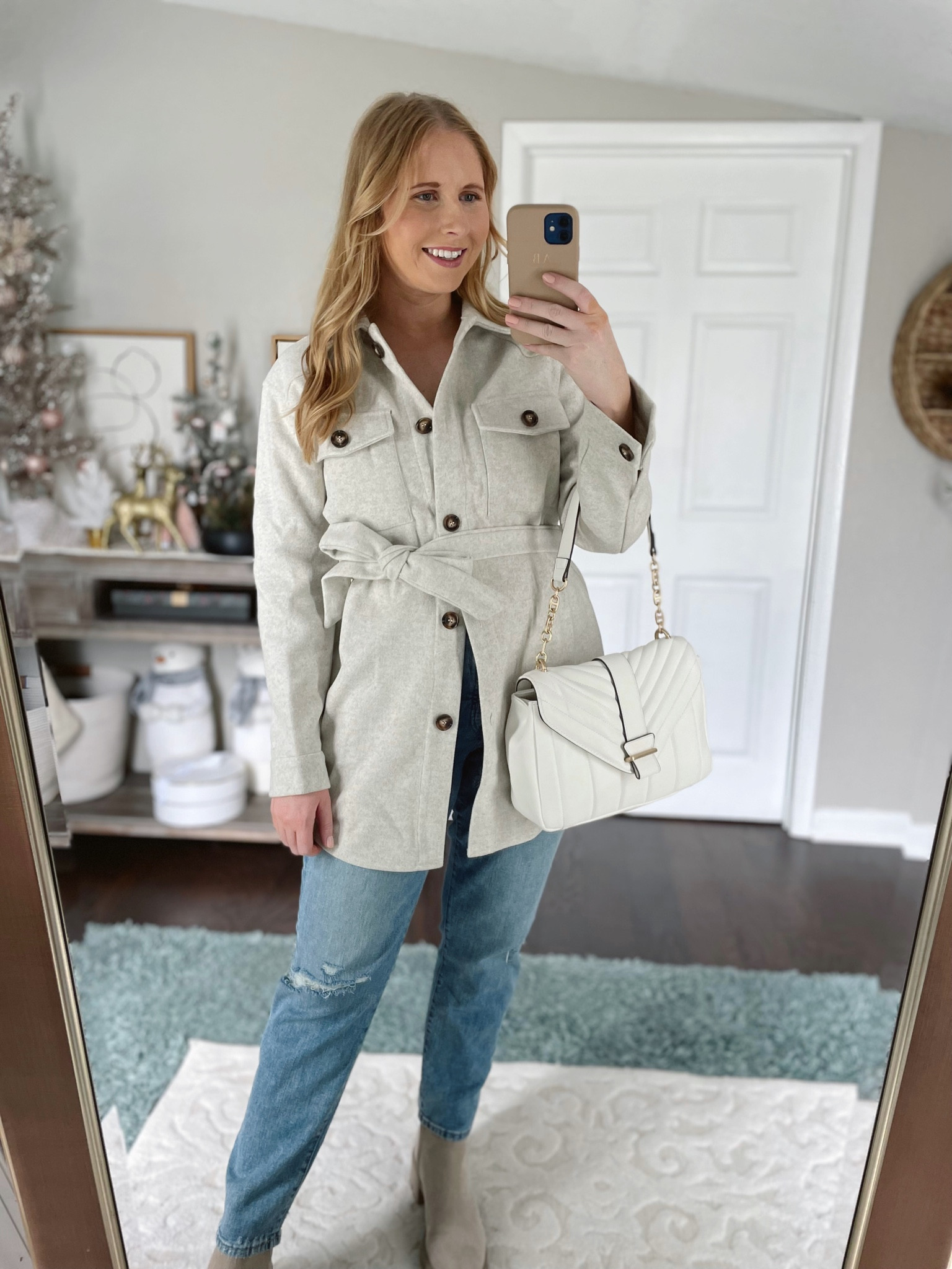 Amazon Shacket // size Medium 

#LTKSeasonal #LTKunder100 #LTKHoliday