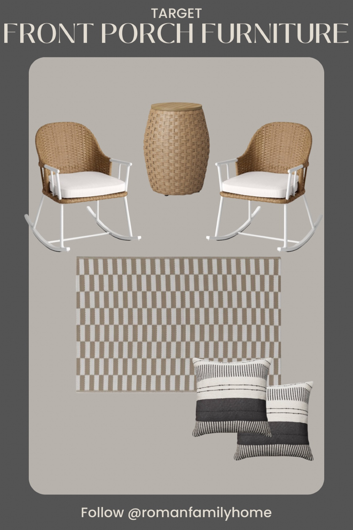 Target Outdoor Patio Furniture Set Up

#LTKHome #LTKFamily