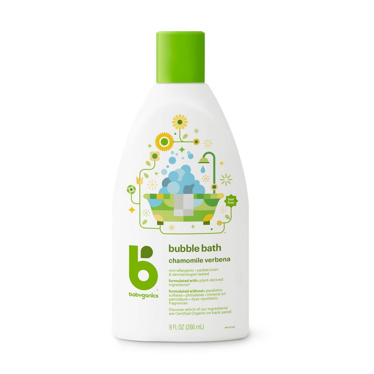 Babyganics Chamomile Verbena Bubble Bath Soaks - 9 fl oz | Target