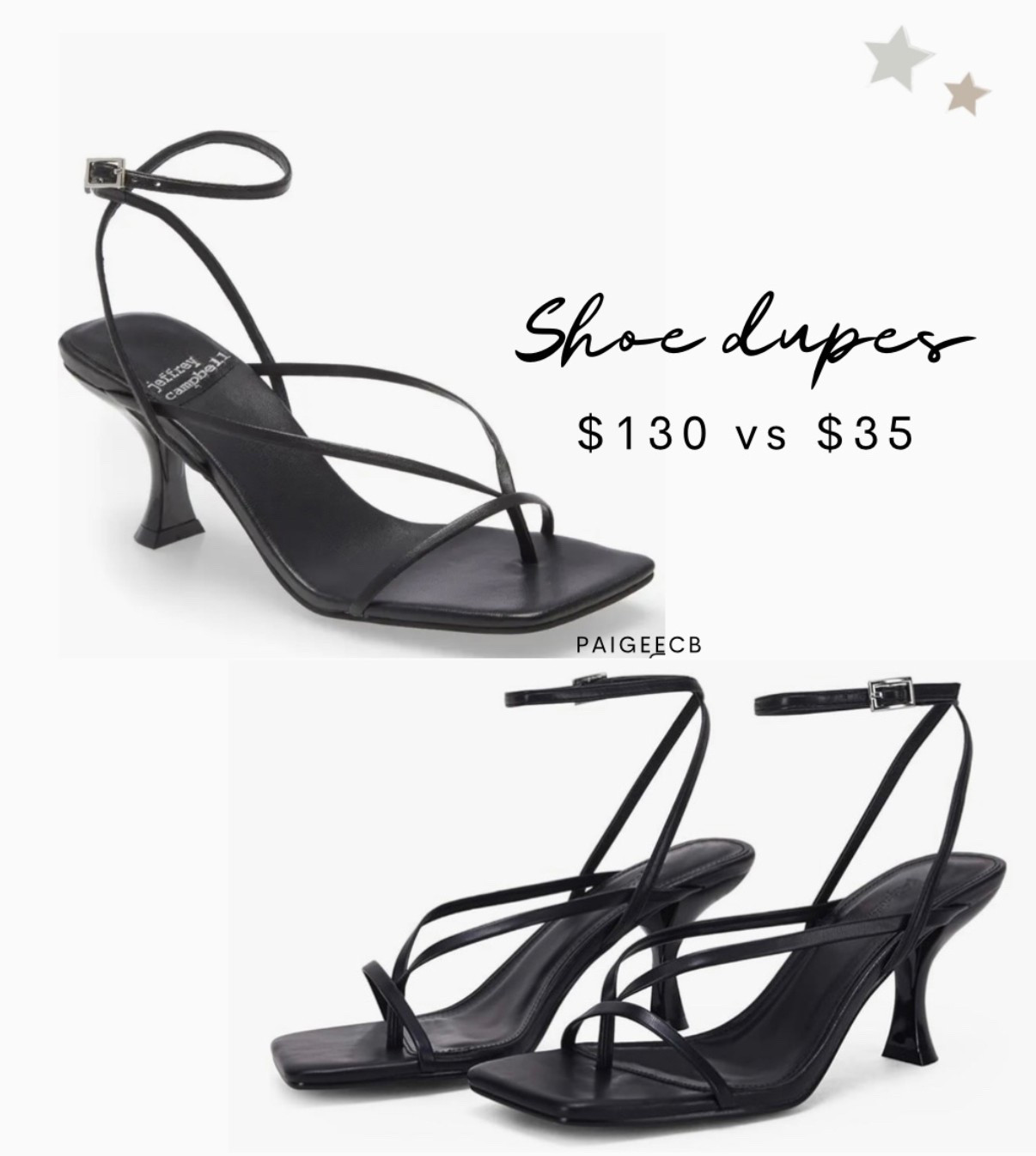 Splurge vs budget 

Jeffery Campbell , Amazon, black heels 

#LTKShoeCrush #LTKStyleTip #LTKFindsUnder50