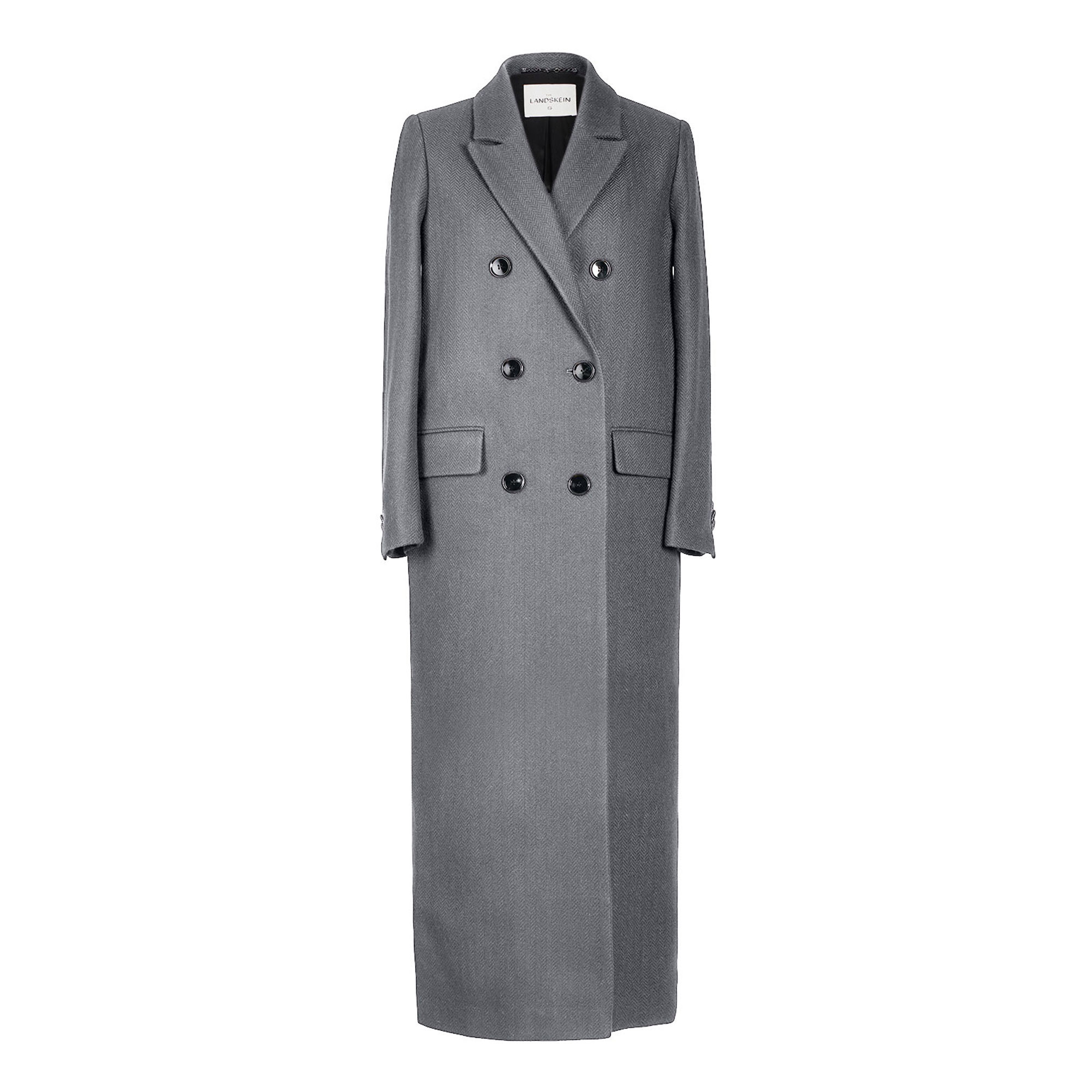 Eliot Double-Breasted Long Overcoat | Brown Thomas (IE)