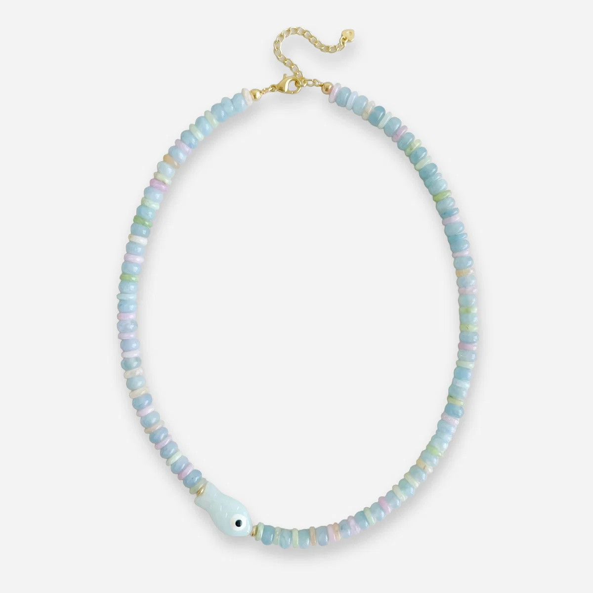 Glass Fish Necklace | Katie Dean Jewelry