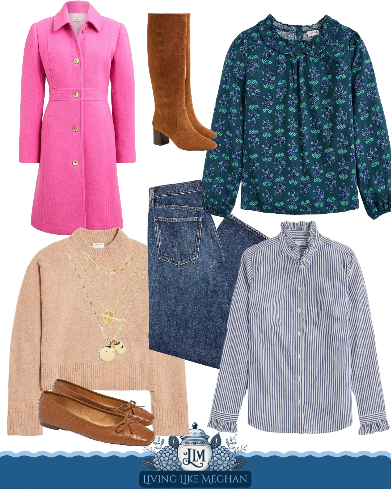 Pink pops and classic stripes! 💕 Whether you’re dressing up or keeping it casual, these pieces are here to make your fall wardrobe shine. That structured pink coat adds a fun splash of color, while the tan boots and striped button-up give a polished, classic look. Don’t forget to check out the jeans and cozy sweaters that complete the look! ✨


pink coat • classic fall fashion • striped shirt • fall wardrobe • tan boots • fall outfit ideas • denim style • cozy sweaters

#LTKSeasonal #LTKStyleTip #LTKSaleAlert