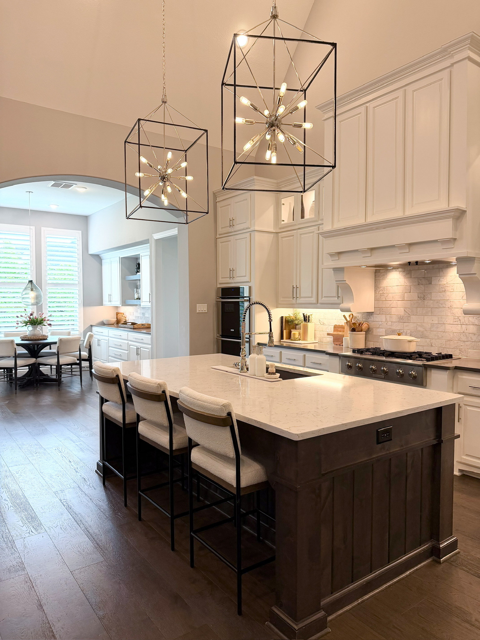 One of the top questions in my DM's:  📩 'Where are your barstools from?' 🤩 🛒

I have the color 'Fayette Cloud' for reference)✨

BOTH bar seat height OR counter seat height options are available! 👏

Wayfair finds, kitchen stools, modern design, kitchen inspo,

#LTKSeasonal #LTKHome #LTKdayinmylife