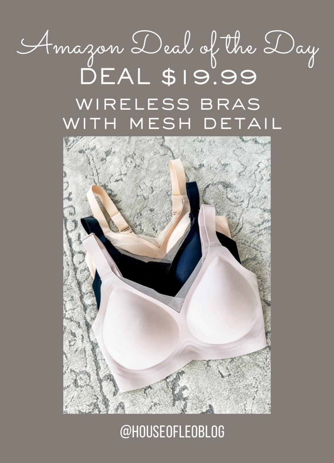 Wireless bras, Amazon bras, Amazon deals

#LTKFindsUnder50 #LTKSaleAlert