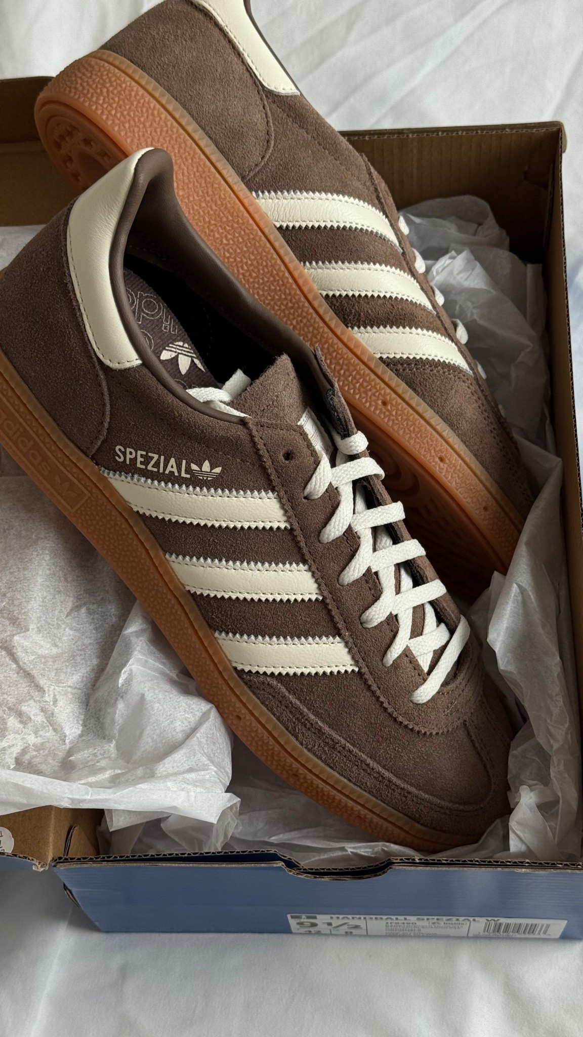 Retro-inspired brown Adidas Spezial with cream stripes and gum sole. Perfect trendy sneakers for fall outfits

#LTKShoeCrush #LTKStyleTip #LTKFindsUnder100