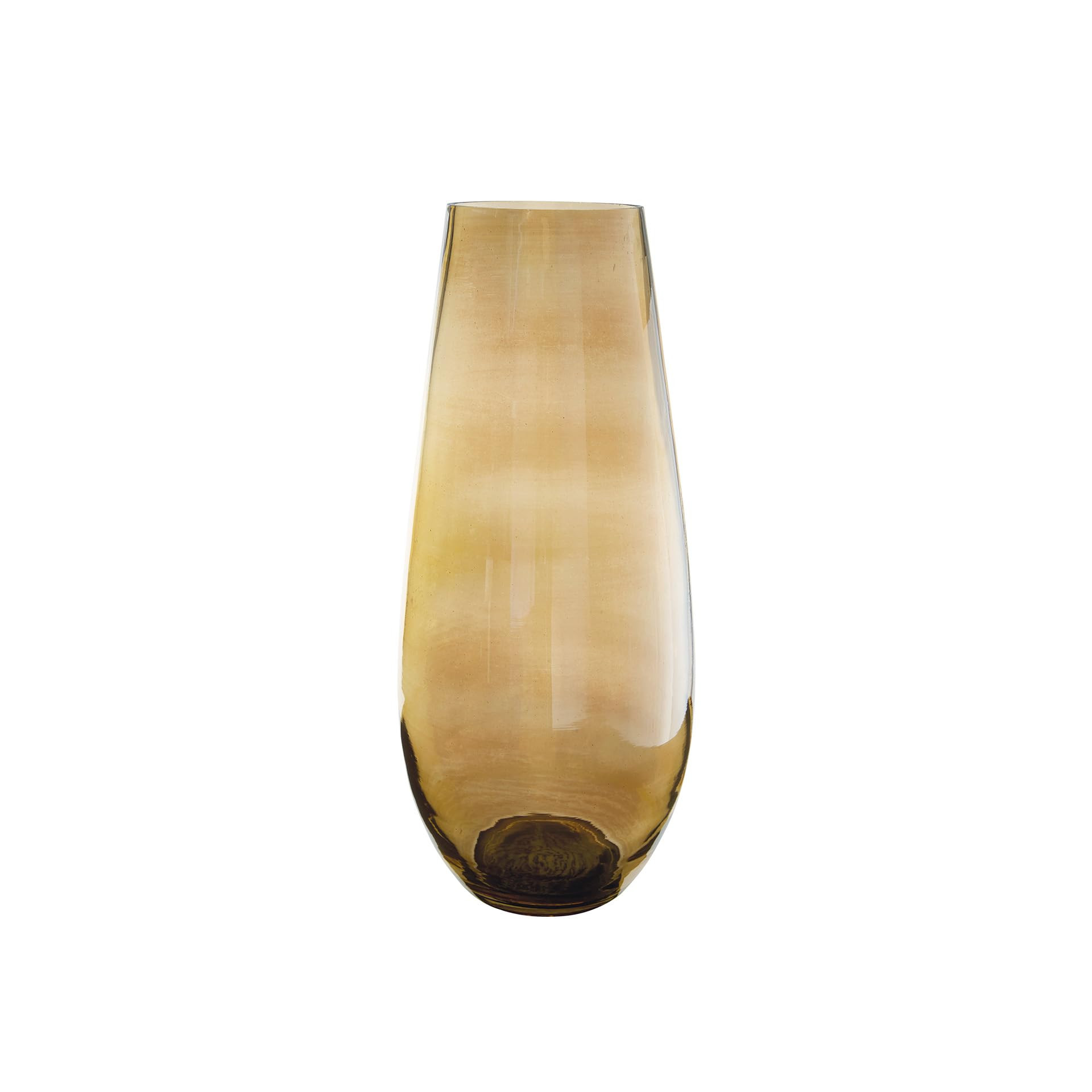 Signature Design by Ashley Rhettman Farmhouse Indoor/Outdoor 18" Glass Tabletop Vase, Light Brown | Amazon (US)