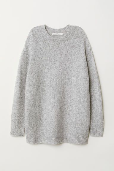 H & M - Long Sweater - Gray | H&M (US + CA)