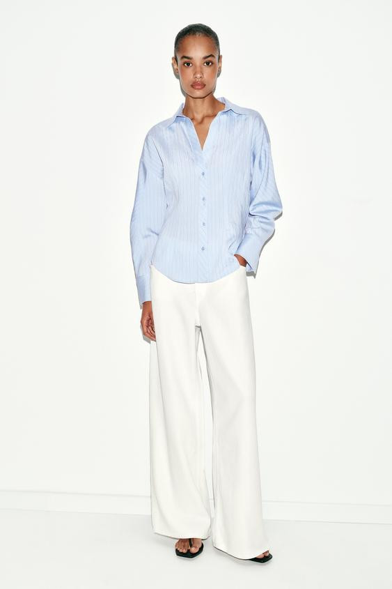FITTED STRIPED SHIRT | Zara US