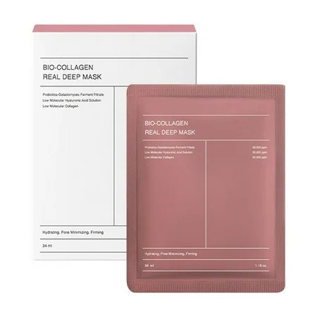 ETCONEN Health Bio Collagen Face Mask Deep Collagen Overnight Mask 34 ml Mask (4 Tablets In A Box） Korean Technology Skincare Pure Collagen with Pore Minimizing Deep Hydrating Firming Hydrogel 2 Box | Walmart (US)