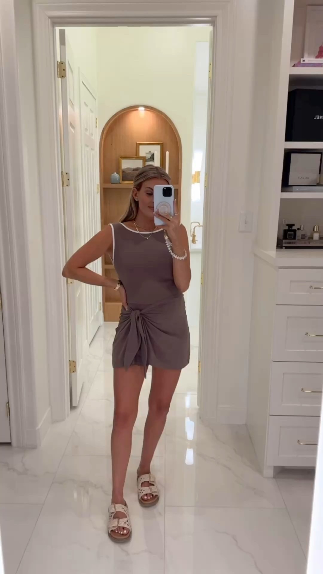 today’s ootd is this comfortable athletic dress that I have worn so many times. it has built in padding, shorts & a wrap skirt that is so flattering. works with a bump (still wearing my true size small) 

electric picks code: JESS20

bump friendly, pregnant, athleisure, athletic dress, abercrombie, 2nd trimester, phone case, pop socket, mom fit 

#LTKBump #LTKFindsUnder100 #LTKStyleTip