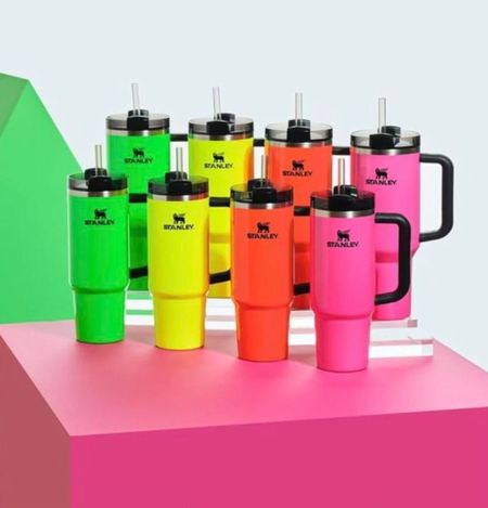 Stanley Neon collection is available on Amazon prime shipped. Neon Stanley tumblers, hot pink Stanley, gift ideas, teacher gift ideas, Easter basket fillers  

#LTKfindsunder50 #LTKfindsunder100 #LTKSeasonal