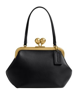 Small Leather Kisslock Frame Bag | Bloomingdale's (US)
