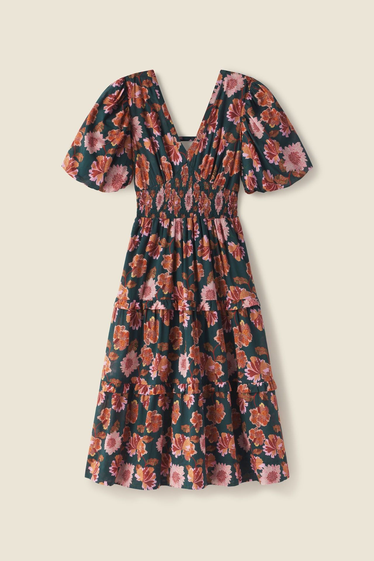 Nellie Dress Carnation Print | TROVATA