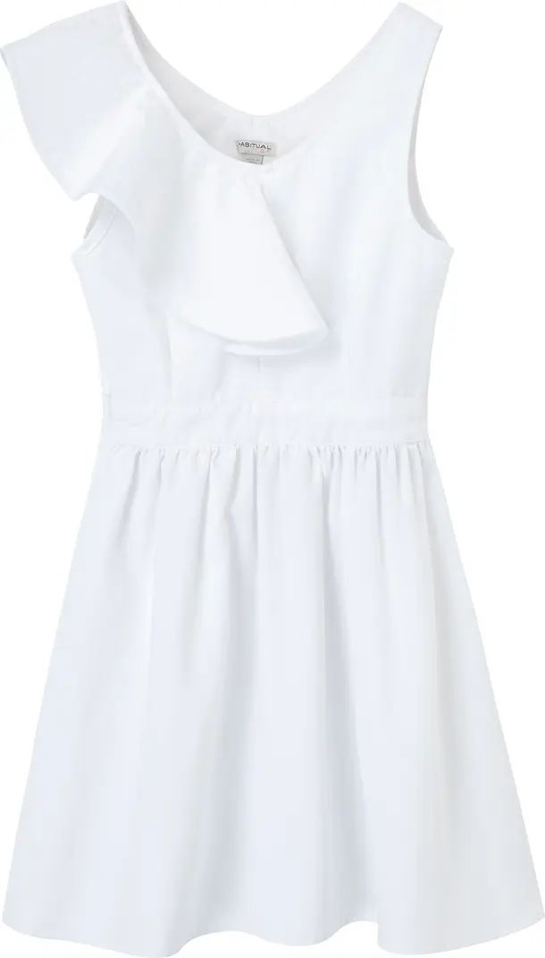 Kids' Ruffle Fit & Flare Dress | Nordstrom