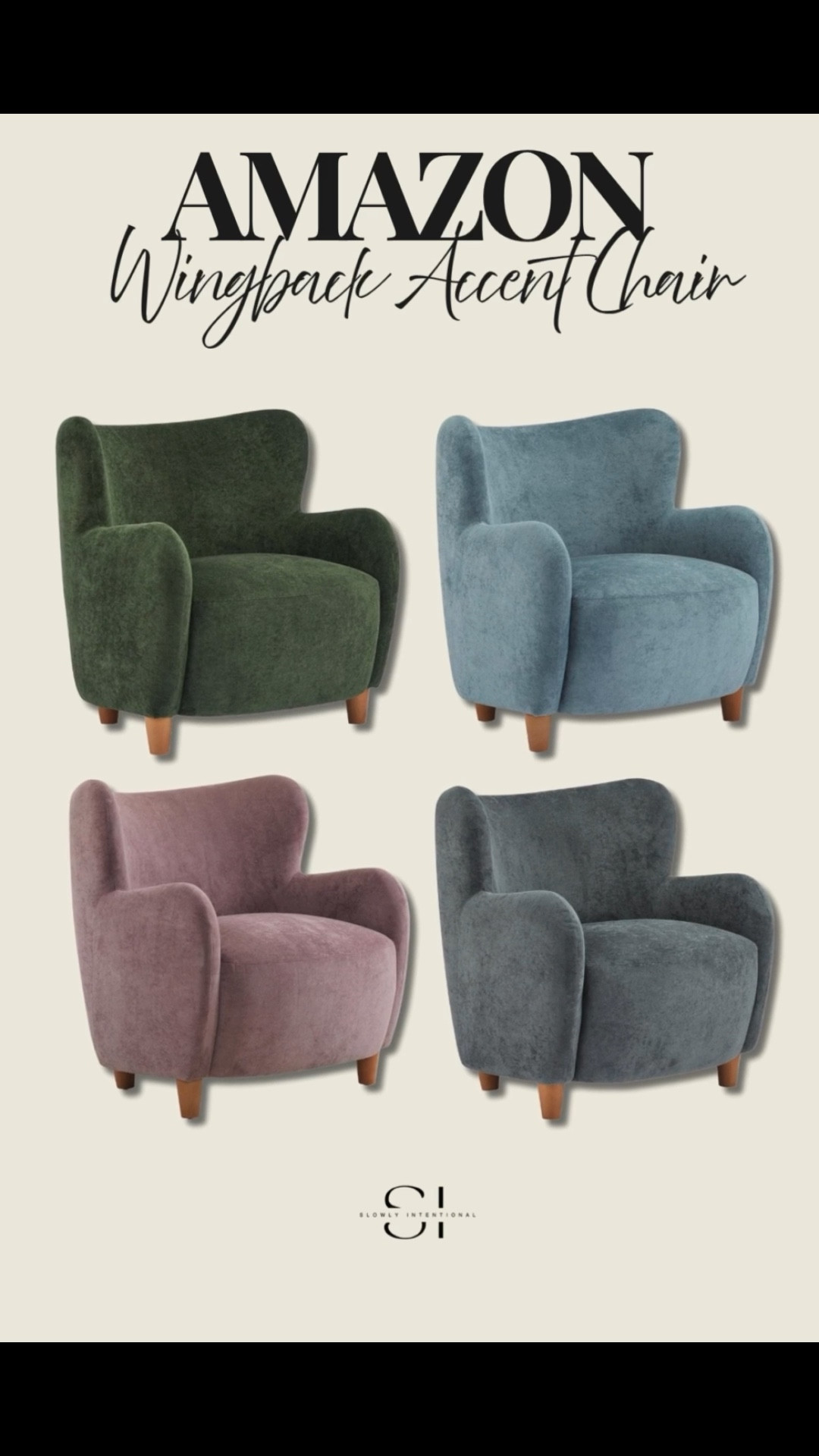Say hello to your new favorite accent chair! These Amazon wingback chairs come in the prettiest colors—green, blue, blush, and charcoal—and feel so soft and cozy. Perfect for a reading nook, bedroom corner, or living room refresh without the designer price tag.

#LTKHome