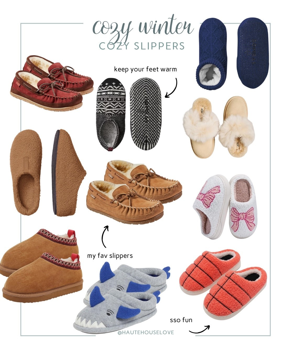 Cozy Winter—Slippers 

#LTKSeasonal #LTKHoliday