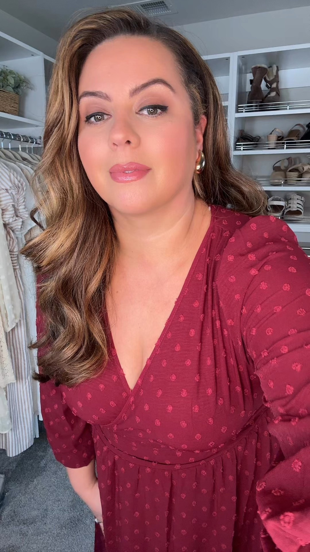 The perfect plus size holiday outfit - this comfy dress from amazon is available in a bunch of colors! Wearing 2x as an 18/20 • 42d  • true to size - consider sizing up if very busty 

#LTKPlusSize