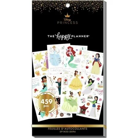 Happy Planner Disney Princess Magic Stickers (459 pcs) | Walmart (US)