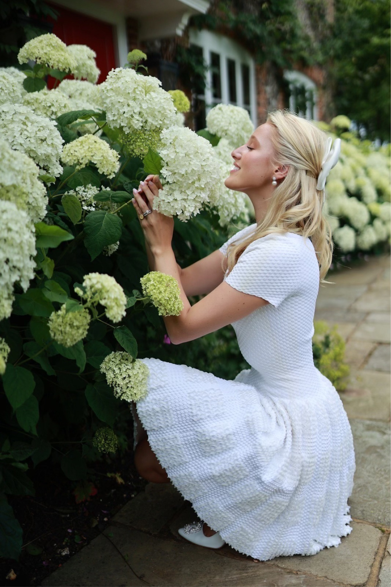White Mason Alaia dress, summer outfit, classic white dress, British summer garden outfit, Manolo Blahnik, white sundress, white outfit, summer style, garden party outfit

#LTKSeasonal #LTKstyletip #LTKeurope