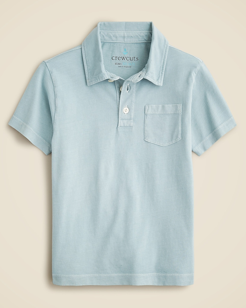 Kids' short-sleeve garment-dyed polo shirt | J. Crew US
