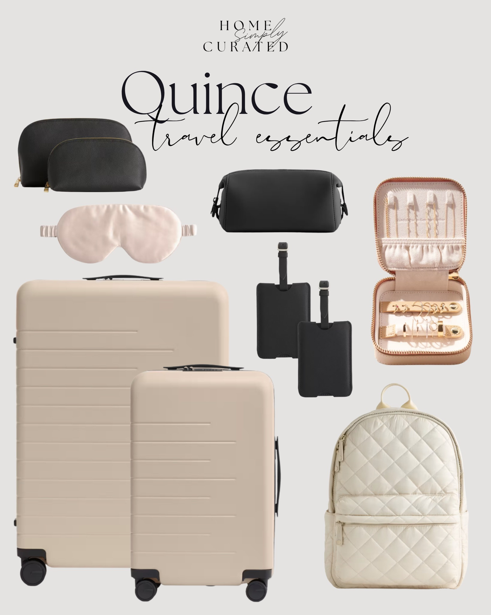 High quality travel essentials with Quince! ✨ Luxurious, timeless and I love that the pieces come in multiple sizes & colors to build your perfect collection. 

Travel essentials, travel accessories, quince, travel luggage, travel sets  

 

#LTKHome #LTKTravel