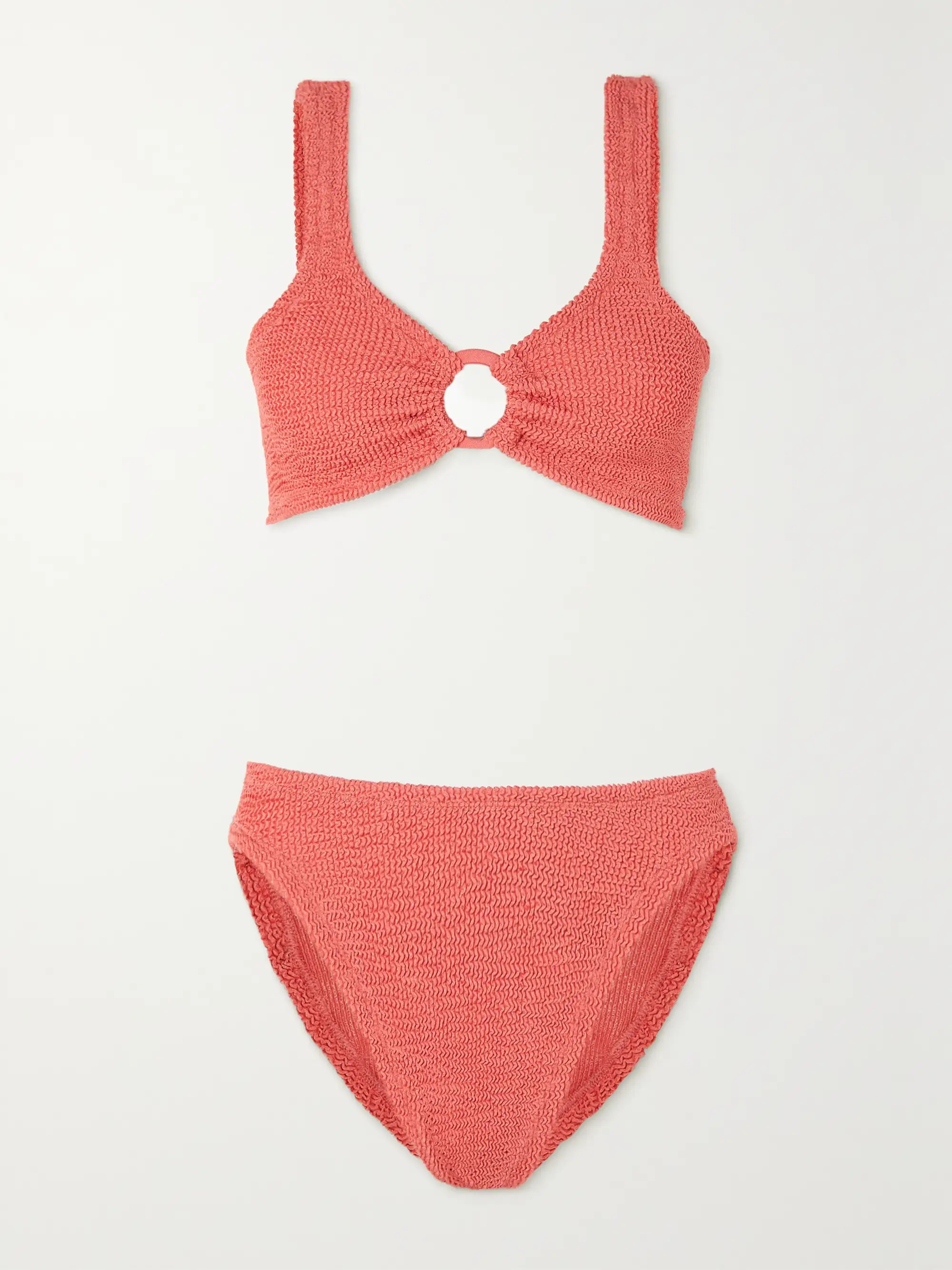 + Rose Inc Iman seersucker bikini | NET-A-PORTER (UK & EU)