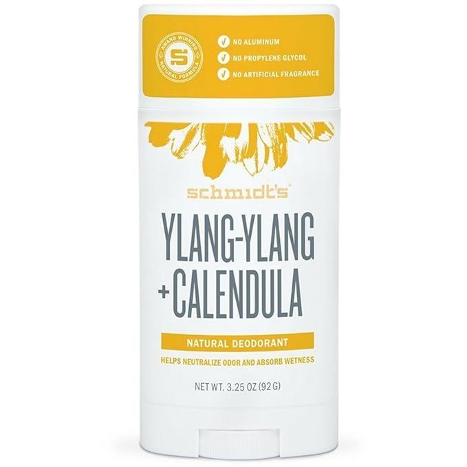 Schmidt's Natural Deodorant, Ylang-Ylang + Calendula 3.25 oz (Pack of 2) | Amazon (US)