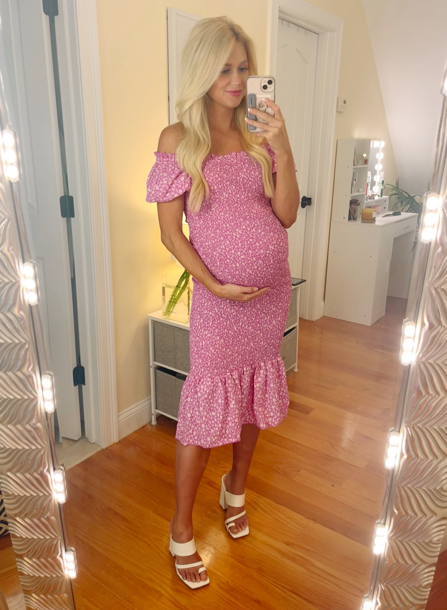 Baby shower dress idea under $50

#LTKbump #LTKunder50