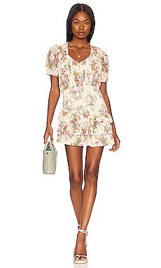 LoveShackFancy Keelin Mini Dress in Shining Gemstone from Revolve.com | Revolve Clothing (Global)