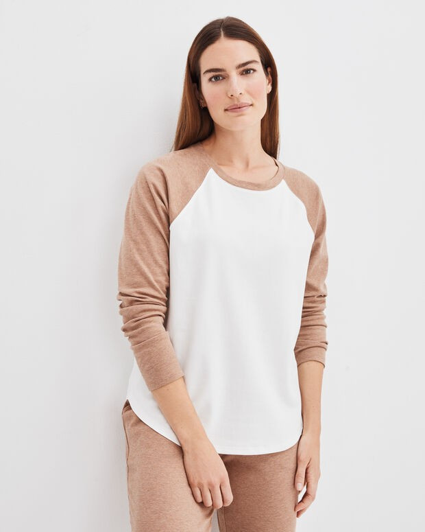 Organic Cotton Interlock Baseball Tee | Haven Well Within