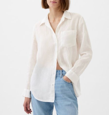Summer essential! Linen button up shirt. So comfortable!

For sizing reference, I’m 5 ft 105 pounds and a size Small (I like it a tad oversized)

#LTKSaleAlert #LTKFindsUnder50