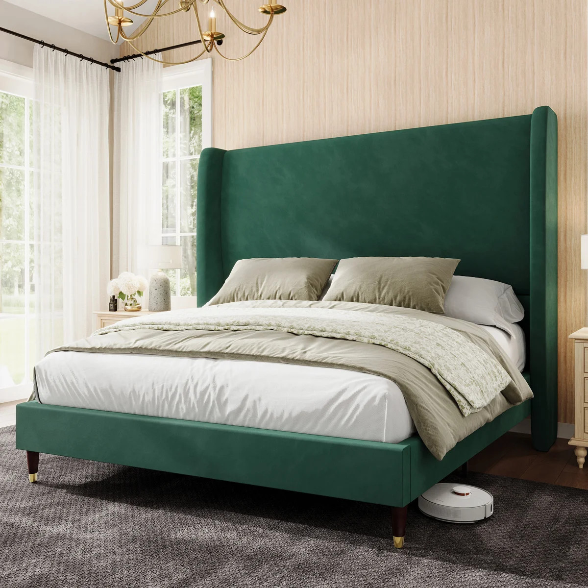 Belo Upholstered Low Profile Platform Bed | Wayfair North America