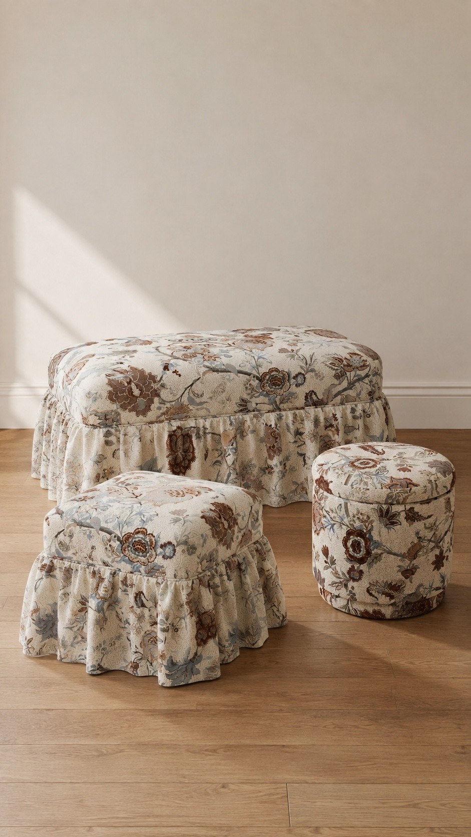 This ottoman set?! Obsessed! The print is so good!

#LTKSeasonal #LTKmomlife #LTKHome
