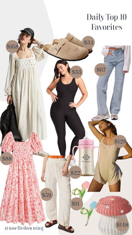 Daily Top 10 Favorites!

Fashion, style, accessories, fashion inspo, high waisted jeans, 90s jeans, clogs, spring dress, spring fashion, floral dress, pink dress, white dress, maxi dress, romper, flowy pants, white pants, body suit, leotard, storage basket, nursery, home decor, hair clips, spring fashion

#LTKFind #LTKwedding #LTKbaby