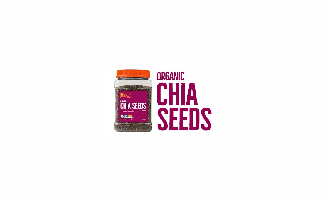 BetterBody Foods Organic Chia Seeds, 2.0 lb, 30 Servings | Walmart (US)
