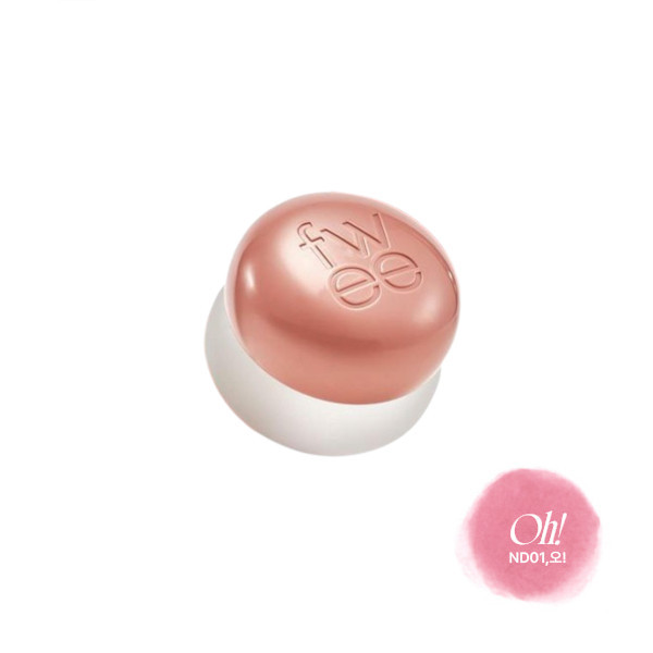 Fwee - Lip & Cheek Blurry Pudding Pot - 5g - ND01 Oh! | Stylevana