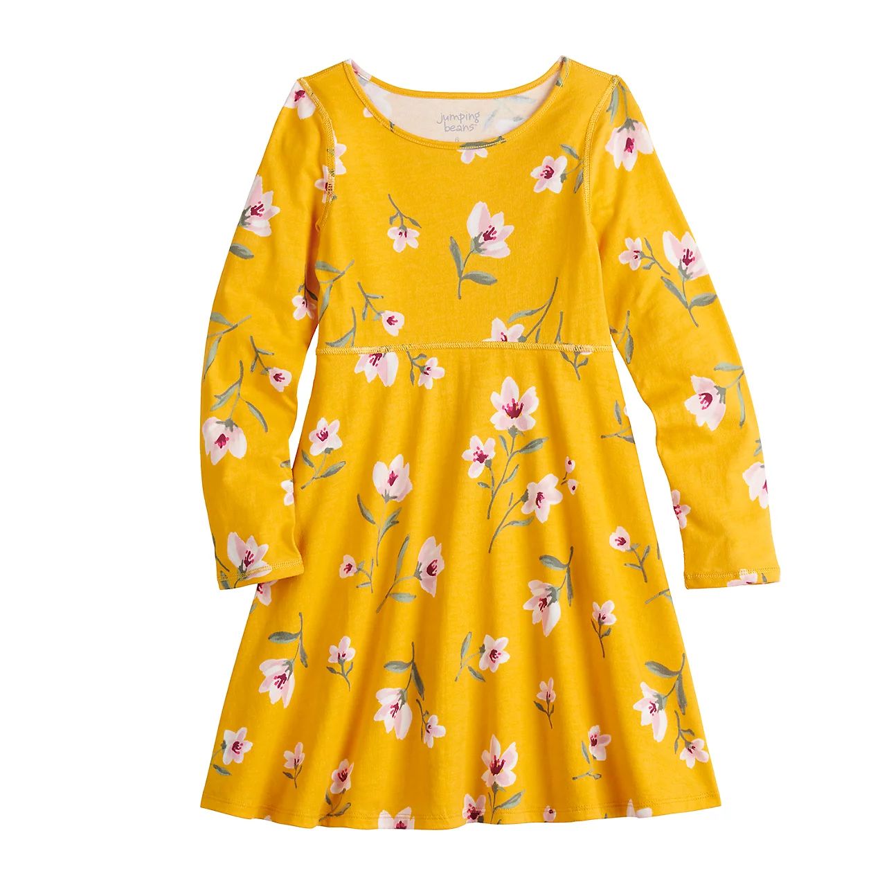 Toddler Jumping Beans® Adaptive Patterned Skater Dress | Kohl's