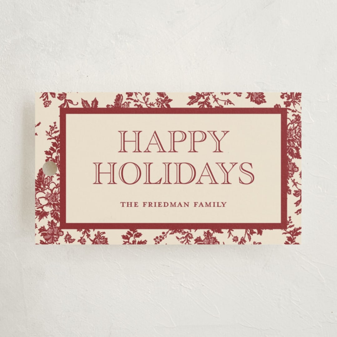 Holiday Toile | Minted