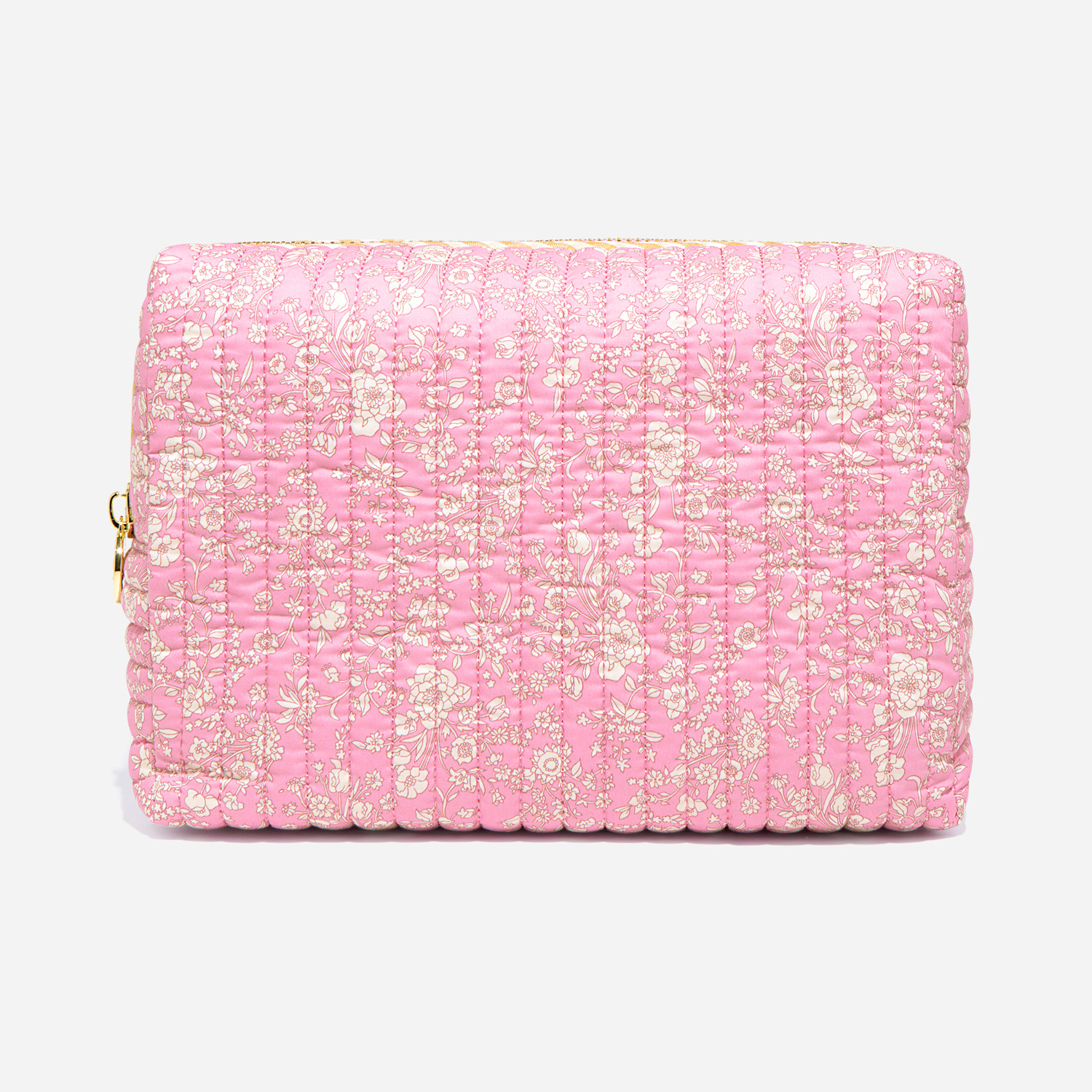 Large Quilted Pouch Made with Liberty Fabric | Stoney Clover Lane | Stoney Clover Lane