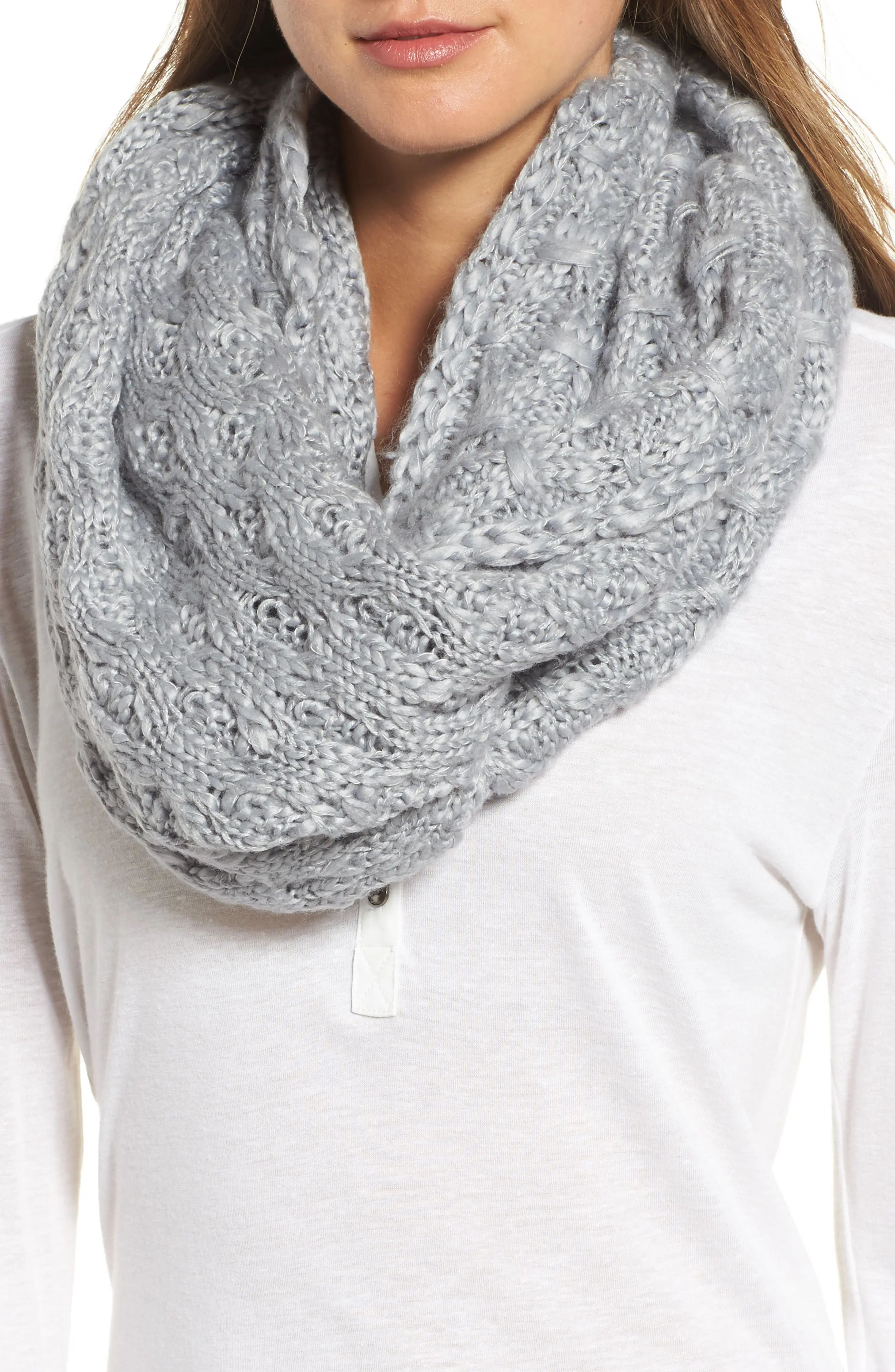 Solid Chunky Knit Infinity Scarf | Nordstrom