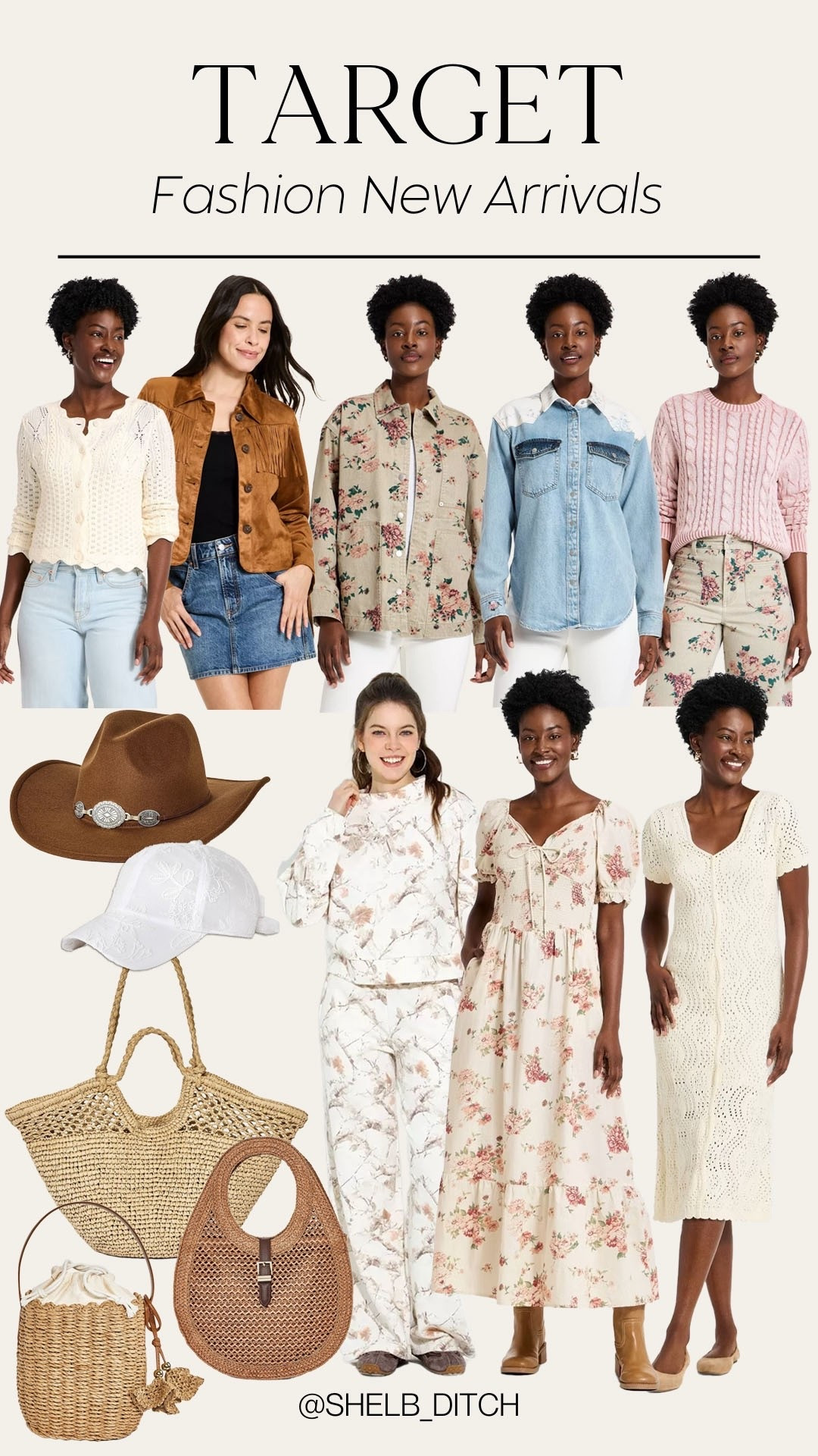Target new arrivals. Target fashion. Target spring style. Target spring dress. Target finds. Target western edit. Target denim shirt. Target summer handbag. Target spring handbag. Target spring sweater  

#LTKSaleAlert #LTKootd #LTKSeasonal