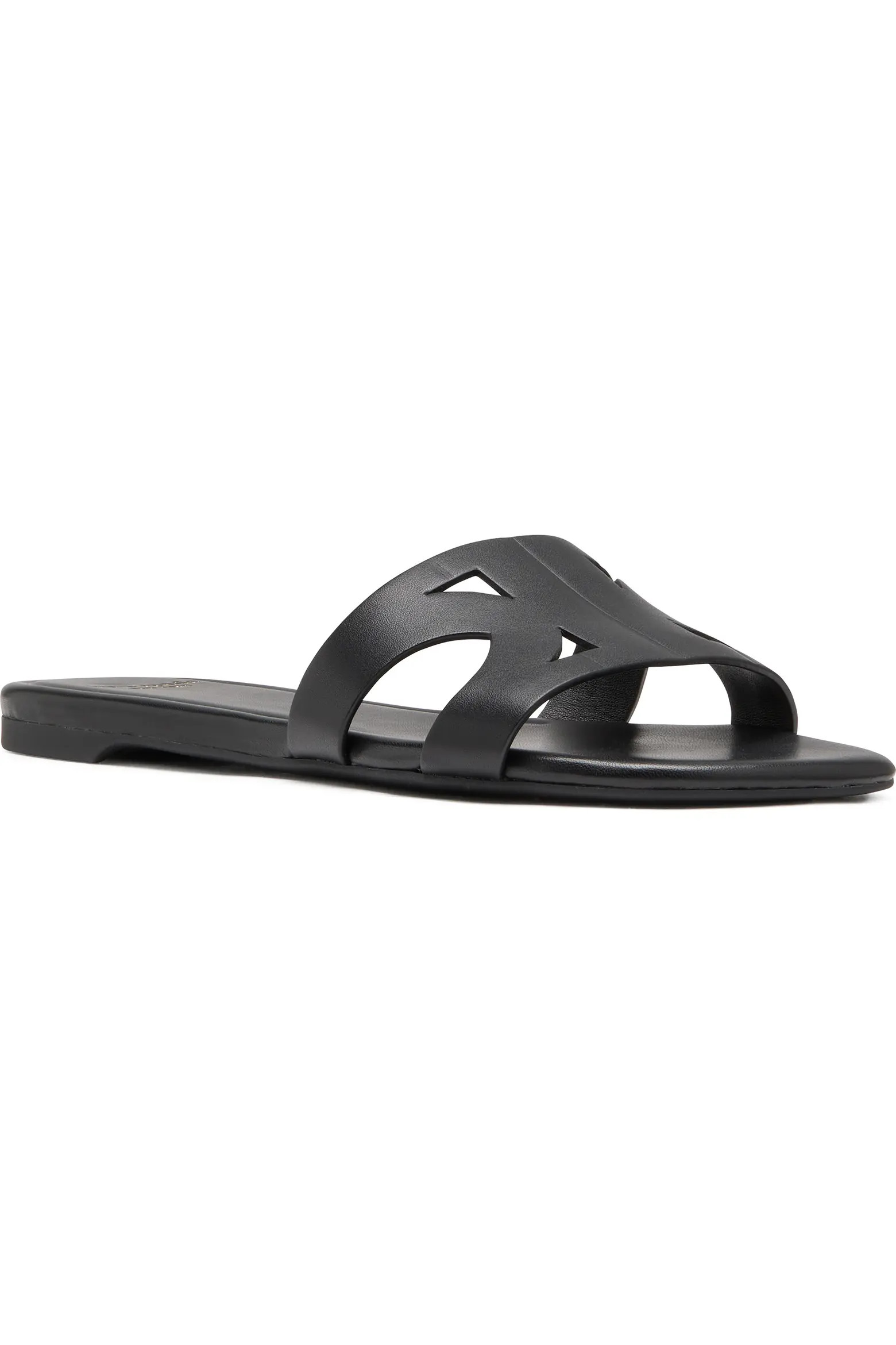 duo smooth leather slide sandal (Women) | Nordstromrack | Nordstrom Rack