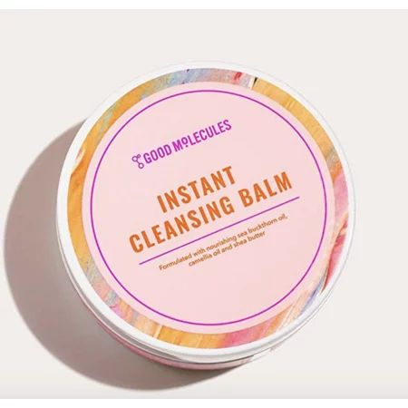 Good Molecules Instant Cleansing Balm - Facial Cleanser and Makeup Remover with Shea Butter Sea Buckthorn and Camellia Oils - Skincare for Face and Eyes | Walmart (US)