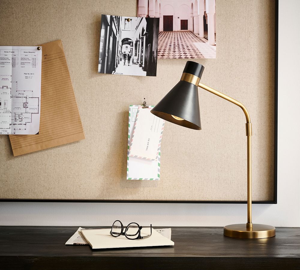 Maxwell Metal Task Table Lamp | Pottery Barn (US)
