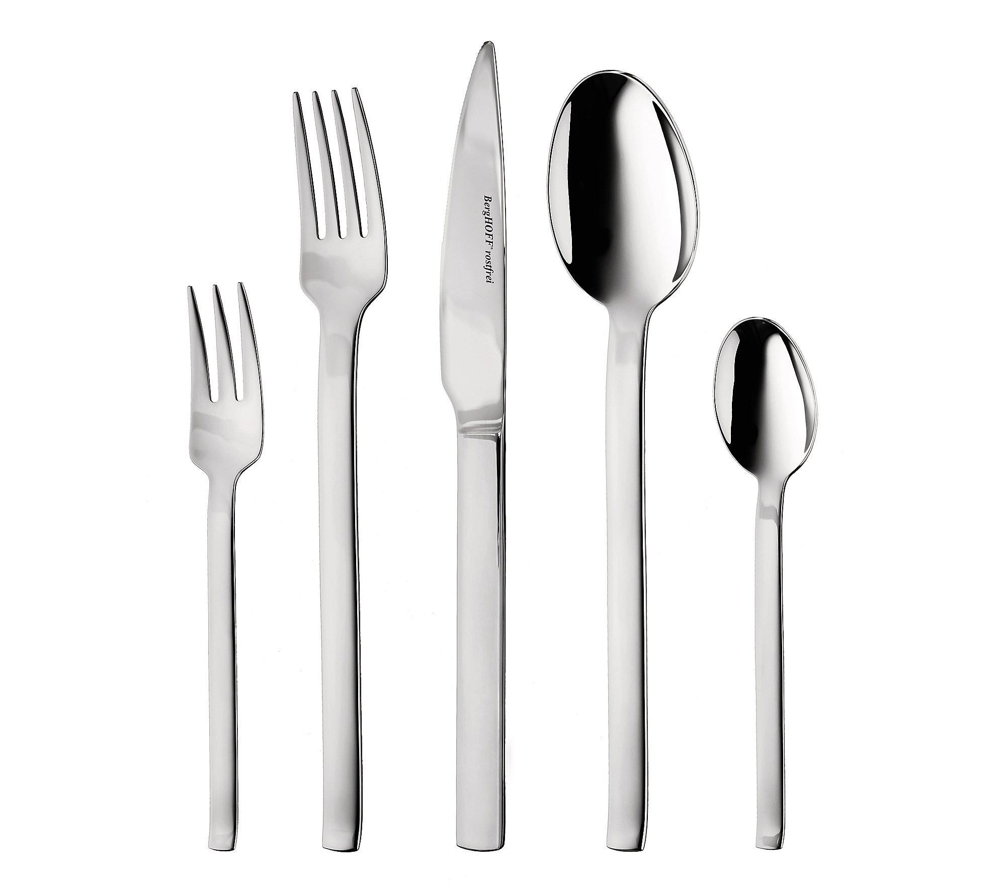 BergHOFF Essentials Essense 60Pc Flatware Set, erves 12 | QVC