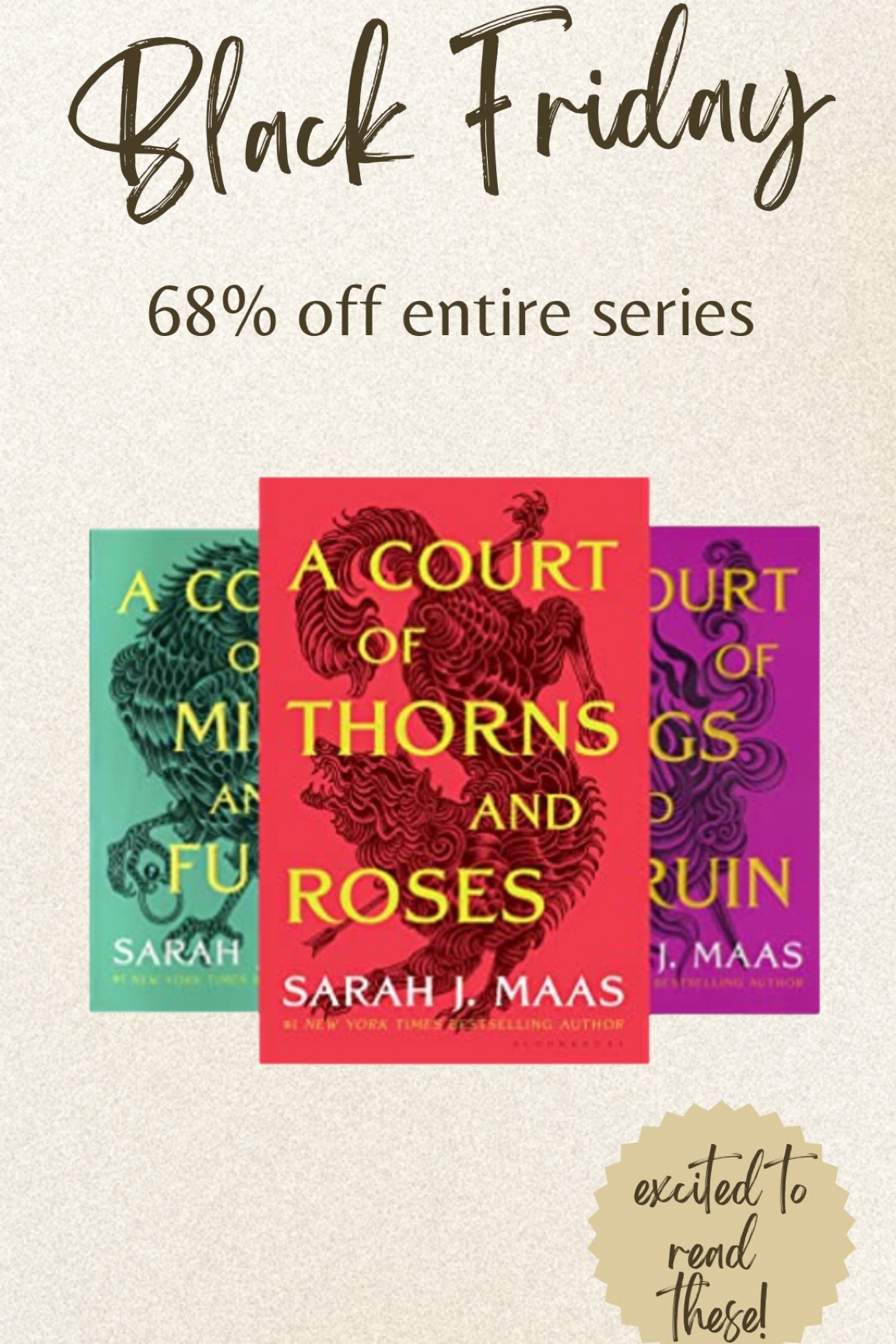 Black Friday deals, sale, savings, Christmas, holiday, gift for her, affordable deals, book deals, popular books, kindle deals, bookworm, novels, book series, a court of thorns and roses 

#LTKunder50 #LTKsalealert #LTKCyberweek