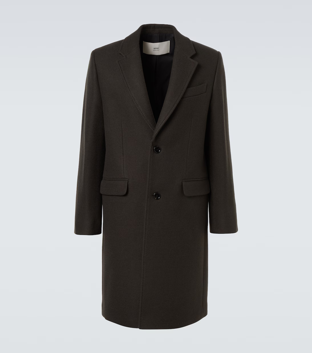 Single-breasted wool coat | Mytheresa (INTL)
