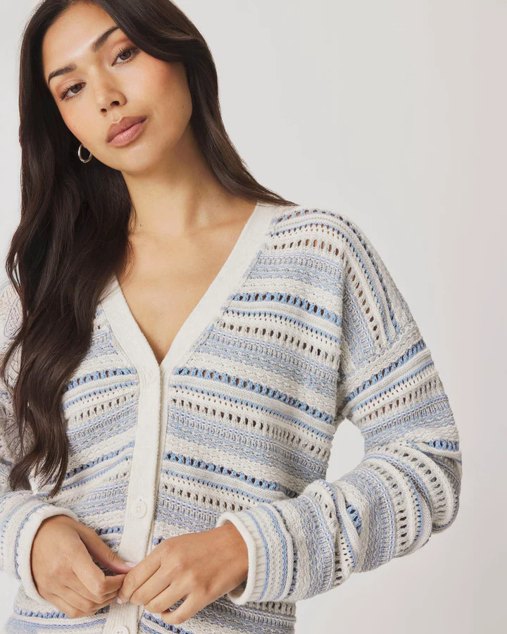 Addison Striped Cardigan | Splendid