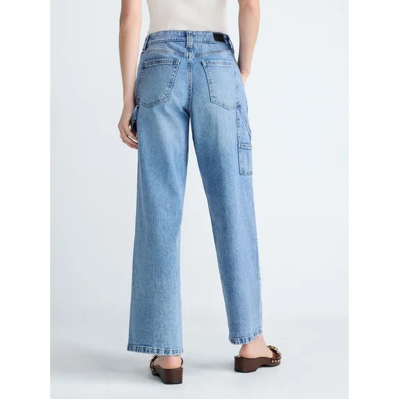 Scoop Women’s and Women’s Plus Relaxed Fit Jeans, 30'' Inseam, Sizes 0-26W | Walmart (US)